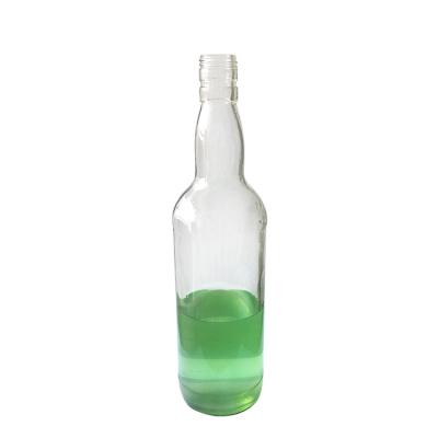 China 700ml Empty Glass Liquor Beverage Vodka Bottles For Liquor CY-204 for sale