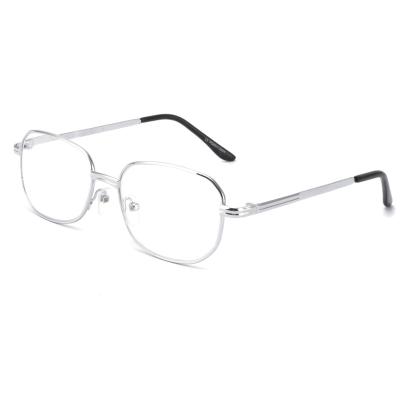 China Slim 2022 new arrivals design mirror flat reading glasses unisex high quality fashionable frame full optics for sale