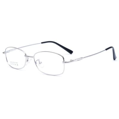 China Of the new arrivals sale optical frame reading glass fashion women men marco de los lentes hot metal memory for sale