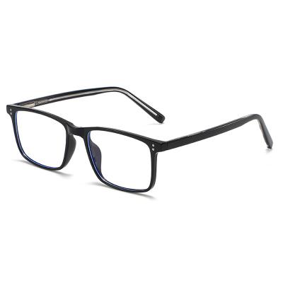 China Cheap Wholesale Custom Spring Logo Rectangle Blue Light Blocking Single High Blue Light Anti Blocking Glasses for sale