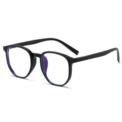 China Eyewear Instagram New Product TR90 Optical Frame Blue Light Blocking Blue Light Anti Blocking Flat Glasses for sale