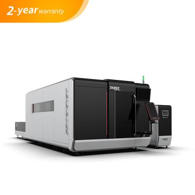 China High quality safe DF3015S water cooled joint type fiber laser cutting machine with 1kw 2kw 3kw 4kw laser source for sale