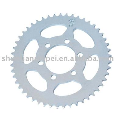 China Steel Motorcycle 45# / 3# Rear Sprocket ISO Standard , Drive Chain Kit for sale