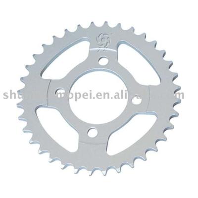 China Steel Motorcycle 45# / 3# Rear Sprocket ISO Standard , Drive Chain Kit for sale