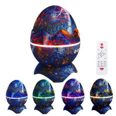 China Class 3 Bright Blue Contemporary Brightness Control Star Projector Night Egg Dinosaur Star Projector Night Light for sale