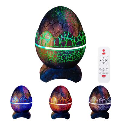 China Contemporary Colorful Color Fix Speed ​​Control 5V 2A 10W Egg Dinosaur Star Projector Night Light for sale