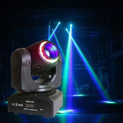 China Stage Maker Bright Professional Stage Light 30W Spot + 12 RGB Strip Lights with 7 Colors LED Disco Ball Moving Head Light Spot for sale