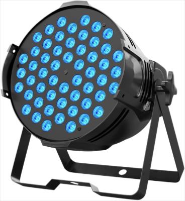 China Factory Outlet Stage Light RGB 3 in 1 Disco Ball DJ Equipment 54*3W LED Par Light Disco Stage Lights for BAR Club Dance Wedding Party Light for sale