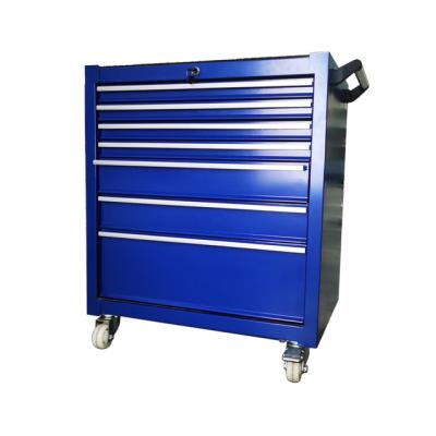 China New Shop Drawer Design Storage Rolling Tool Box Trolley Cart For Garage Repair for sale