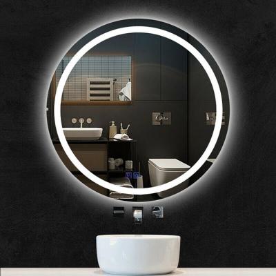 China Beauty Barber Shop Illuminated Mirrors With Led Light For Hair Salon for sale