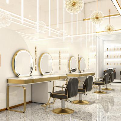 China Illuminated Hair Salon Mirror Designs Arch Salon Mirror for sale