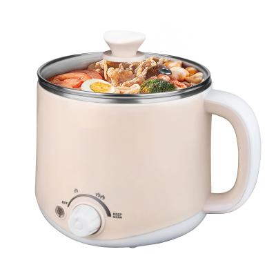 China Electric Temperature Control Automatic Constant Multifunction Cooker 304 Stainless Steel 1.6L Hot Pot With Power Adjustment for sale