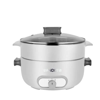 China Hot Sale Automatic Constant Temperature Control Nonstick Electric Frying Pan Cooking Pot Pan Hot Pot Electric for sale