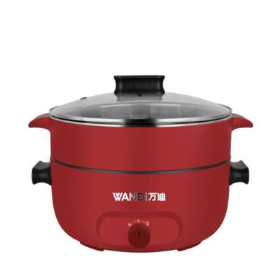 China 2021 Automatic Constant Temperature Control Small Non Stick Multi Cooking Pot Electric Hot Pot Cooker for sale