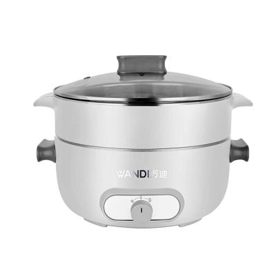 China Automatic Constant Temperature Control Factory Price Noodles Cooking Double Soup Cooker 2 In 1 Shabu Pan Multiple Electric Hot Pot for sale