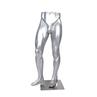 China Unique Size 114cm Faberglass Male Pants Lower Body Mannequin Legs for sale