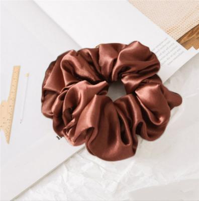 China China factory wholesale silk satin scrunchies with logo scrunchies accessories high quality scrunchies for sale