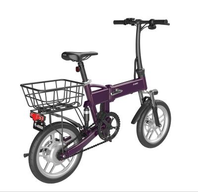 China 350W Power Assist Full Steel Foldable Suspension e Bike Electric Motorcycle Powerful Bike for sale