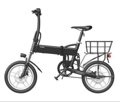 China Factory Wholesale 2 Wheel Steel 350W 36V 4Ah 6Ah 7.5Ah Folding E Bike Electric Bicycle Electric City Bike Mountain Road Fat Bike for sale