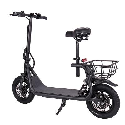 China 2022 Steel Electric Bicycle 14inch Motor 36V 250W 350W Single Comfortable Electric Bike For City Fashion for sale