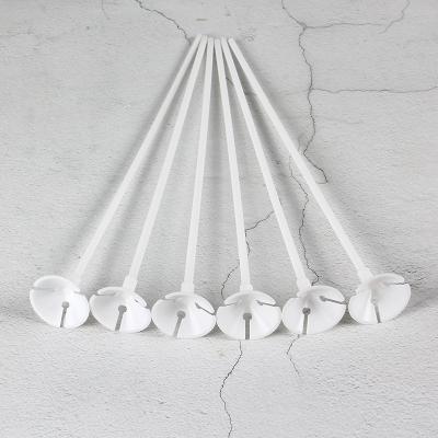 China Balloon Accessories 50 Pieces Balloon Holder Pole For Party Decoration Balloon Stick And Cup For Hold Plastic Balloon Sticks Holders With Cups for sale