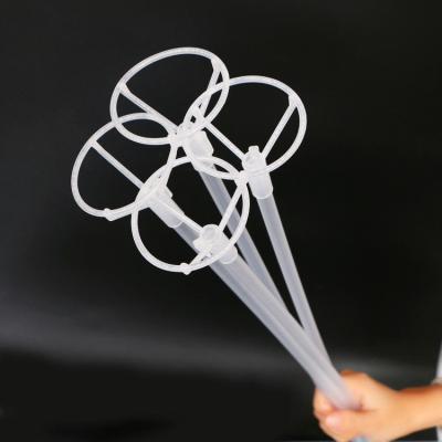 China Cheap Balloon Props 70CM Clear Balloons Column Stand Sticks Stands Wedding Decorations Centerpieces for sale