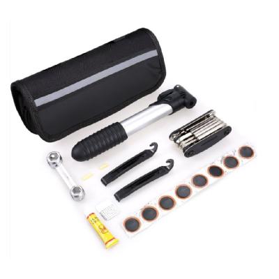 China Travel Mountain Bike Portable Waterproof Front Tube Repair Tool Kit Loud Sound Sound Custom Bicycle Bags for sale