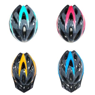 China 2021 Hot sale PC+EPS 2021 hot sale cheap safety portable multicolor sports riding cool smart cycle adults men mountainbikes bicycles helmets for sale