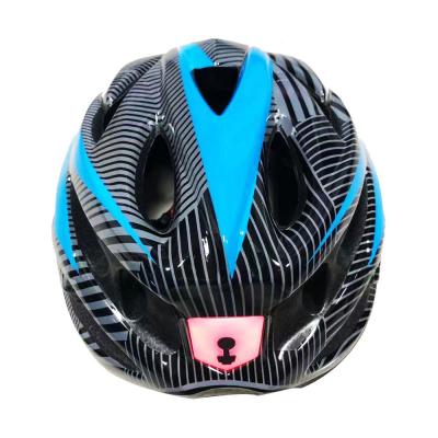 China PC+EPS China factory supply colorful portable adult men safety sports safety male chargeable led bicycle mtb hat helmet for sale