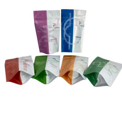 China OEM Digital Printed Aluminum Foil Mylar Pouch Whey Protein Powder Packaging Bag Moisture Proof Custom Plastic Holder Up Pouches Colors Printing for sale