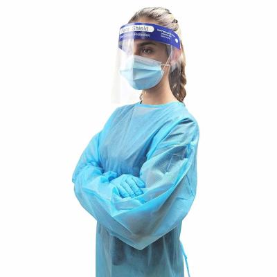 China Chemotherapy Gowns Disposable Yellow Color Waterproof Medical Surgical Isolation Gown for sale