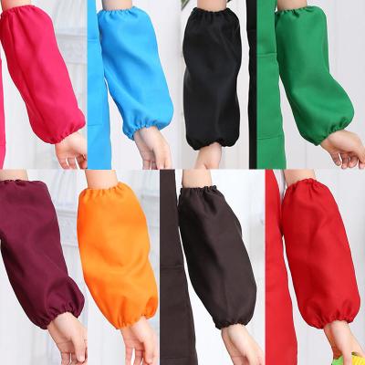 China Factory Direct Polyester And Cotton Leisure Kitchen Oversleeve Arm Sleeves Covers, Oilproof Sleeves Protector for sale