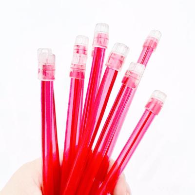 China Wholesale Colorful Clear Suction Tips Aspirator Tube Disposable Dental Saliva Ejectors Bendable for sale