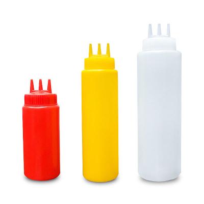 China Condiment Squeeze Bottles for Liquids for Syrup, Ketchup, Sauces, Dressing, Oil, Honey Squirt Bottles for sale