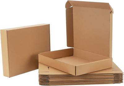 China Brown Corrugated Cardboard Literature Mailer Box For Packaging, Mailing, Business Mailing Packing Literature Mailer for sale