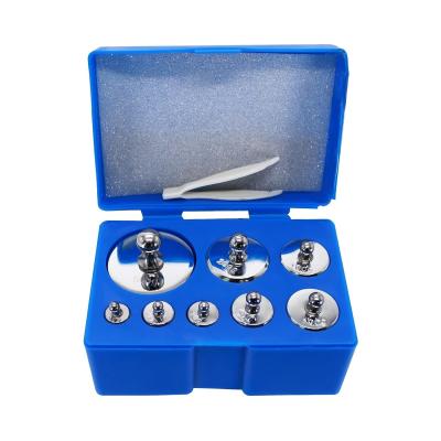 China 17 Pcs Calibration Weights Set, 10mg-100g Grams Weights Calibration, Precision Stainless Steel Calibration Weight Kit for sale