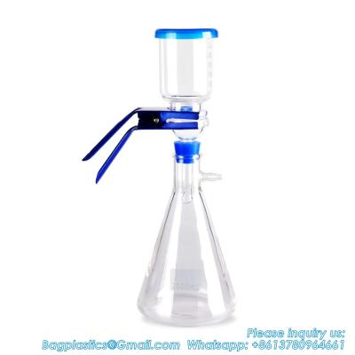 China Lab Vacuum Filtration Distillation Apparatus, Heavy Wall Lab Filtering Set, 1 Year Warranty (1000mL Filtering Flask) for sale