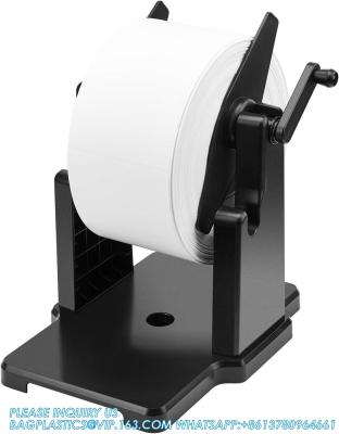 China External Rolls Label Holder, 2 In 1 Fan-Fold Stack Paper Holder For Desktop Thermal Label Printer for sale