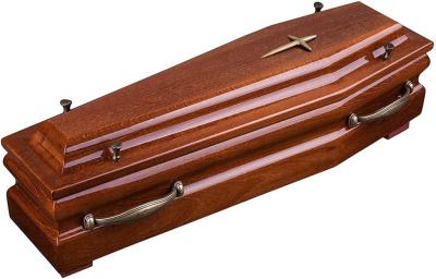 China Beautiful Wood Casket Cremation Ashes Adult URN&Infant Casket,Adult Funeral URN (Brown) for sale