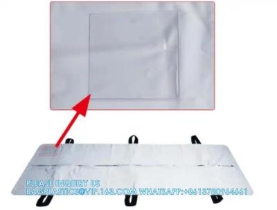 China Cadaver Body Bag, White Vinyl, 36