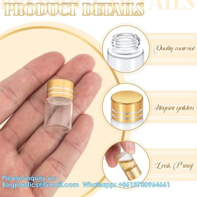 Chine Mini Small Clear Glass Bottles Vials Tiny Jar With Plastic Stopper Miniature Bottle Message Bottle Gift DIY Decoration à vendre