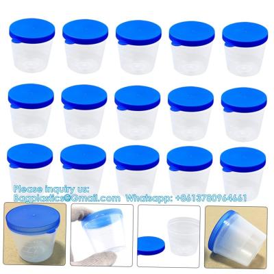 China Beaker Urine Cup Plastic Beakers Plastic Beaker Cups Plastic Urine Cups Graduated Beakers Specimen Cups With Lids for sale