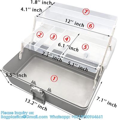 China Sewing Box Three Layers, Plastic Craft Organizers And Storage, Multifunction Craft Box/Organizer Box/First Aid for sale