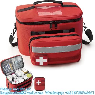 China Medicine Storage Bag, Pill Bottle Organizer With Medication Cooler Bag And Small Pouch, Medical Bag For Emergency for sale