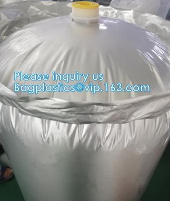 China 200 Ltr Round Bottom Aluminum Foil Bag Drum Liner drum liners/bags for storage of silicone and polyurethane sealants for sale