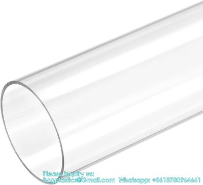 China Polycarbonate Rigid Tubing, Wall Thickness PETG Tube, Clear DIY Acrylic Tube Lexan Tubing Unbreakable for sale