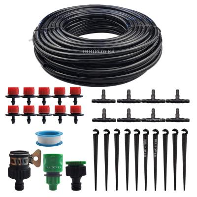 China Automatic Plant Irrigation Plant Water System Garden Drip Irrigation Watering Kit for Container and Hanging Bakets for sale