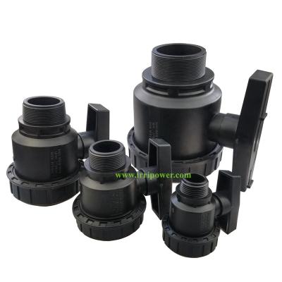 China Water Supply Quick Connector Male To Female Thread Water Pipe Repair Union Single Ball Valve for sale