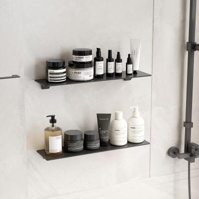 China Self-adhesive/No Drilling/Embedded Wall Mounted Stainless Steel Shelves Bathroom Corner Shelf Bathroom Shelf Organizer--Popular Products for sale