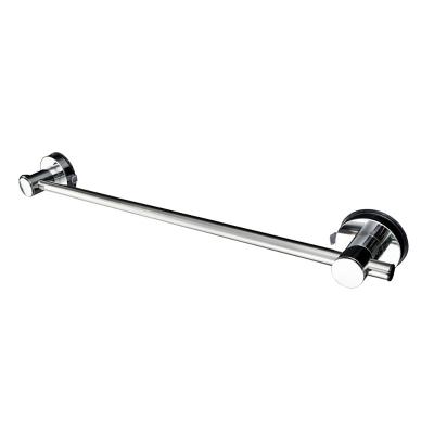 China Bathroom Accessories 304 Modern High Quality Wall Hanging Stainless Steel Dead Back Solid Towel Rack Single Rod Towel Rack for sale